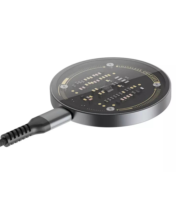 شارژر وایرلس مگ سیف 15 وات ویوو WiWU wireless charger M17
