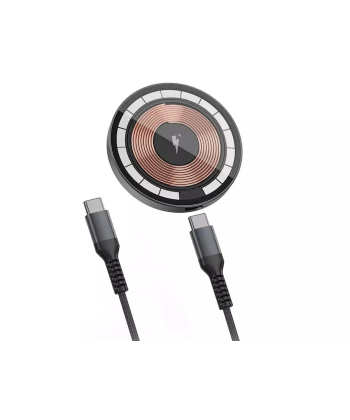 شارژر وایرلس مگ سیف 15 وات ویوو WiWU wireless charger M17