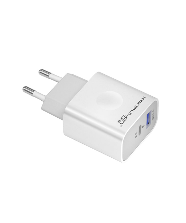 شارژر دیواری سریع کانفلون Konfulon C70Q Type-C PD 22.5W Travel Quick Charger