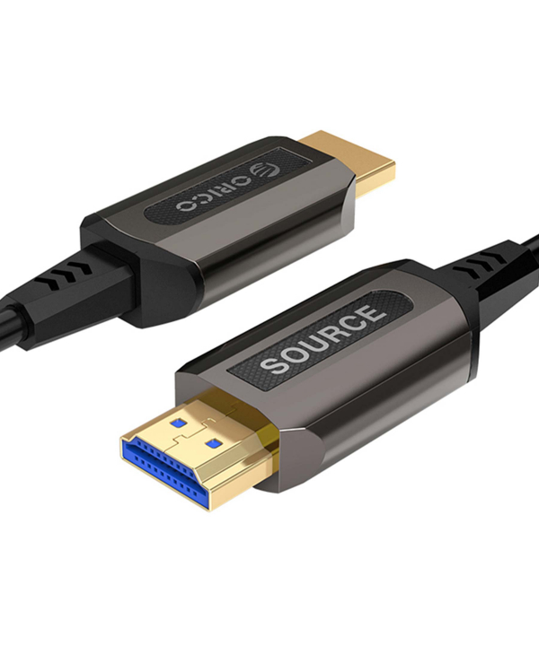 کابل اچ دی ام آی فیبر نوری 80 متری اوریکو ORICO HDMI to HDMI Fiber-optic 4K/60HZ Cable GHD701 80m