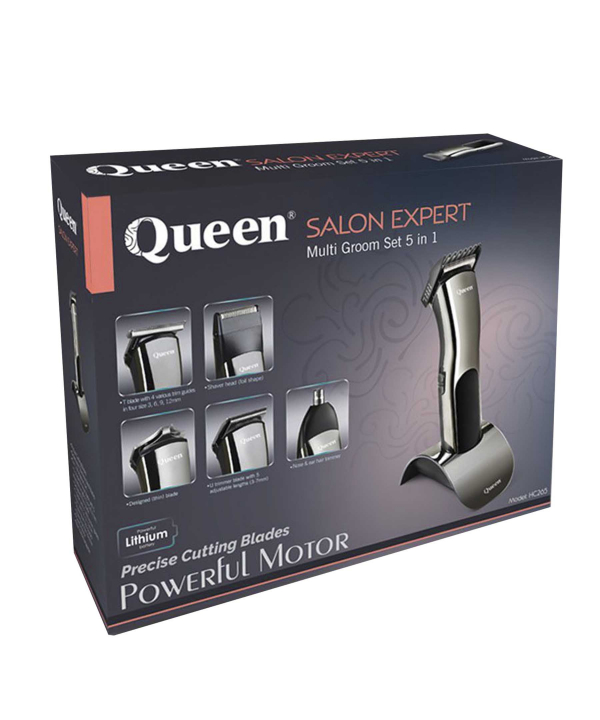 دستگاه پیرایش مو گروم استایلر کویین Queen مدل HC265