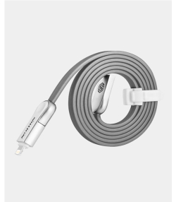 کابل دو سر میکرو یو اس بی و لایتنینگ نیلکین Nillkin Plus Cable Micro And Lightning