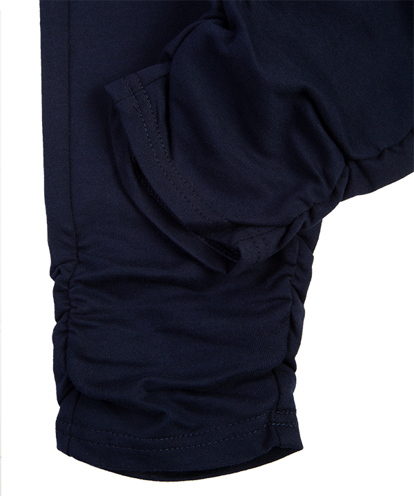 شلوار دخترانه سرمه ای دمپا کشی جین وست  Jeanswest