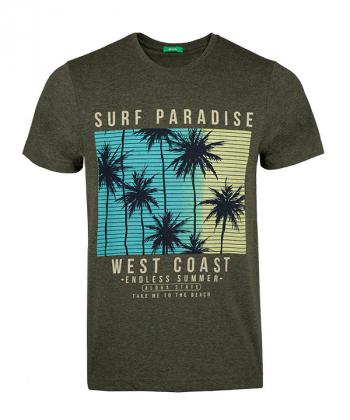 تیشرت مردانه آستین کوتاه آر ان اس RNS