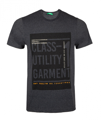 تیشرت مردانه یقه گرد ملانژ  آر ان اس RNS