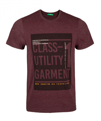 تیشرت مردانه یقه گرد ملانژ آر ان اس RNS