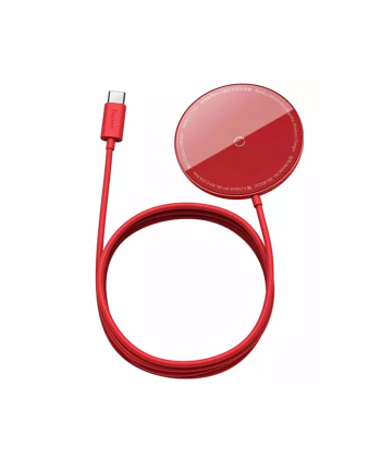 شارژر وایرلس مگنتی بیسوس Baseus Simple mini Magnetic Wireless Charger