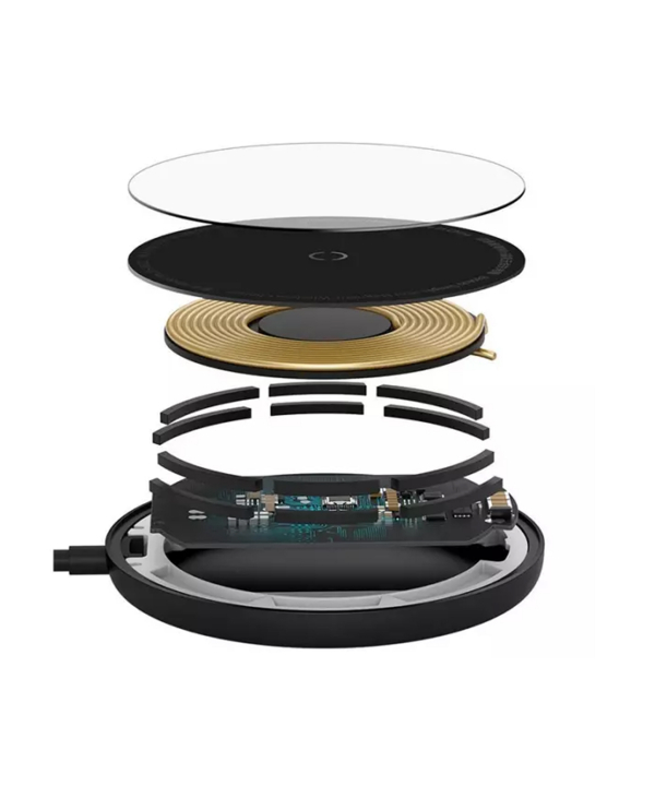 شارژر وایرلس مگنتی بیسوس Baseus Simple mini Magnetic Wireless Charger