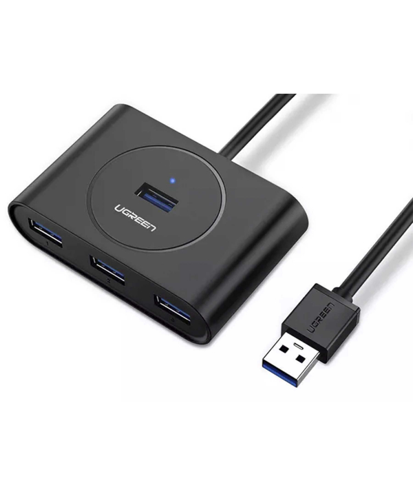 پاورهاب یو اس بی 4 پورت یک متر یوگرین Ugreen CR113 20291 USB 3.0 HUB 4 port