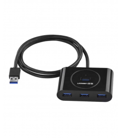 پاورهاب یو اس بی 4 پورت یک متر یوگرین Ugreen CR113 20291 USB 3.0 HUB 4 port