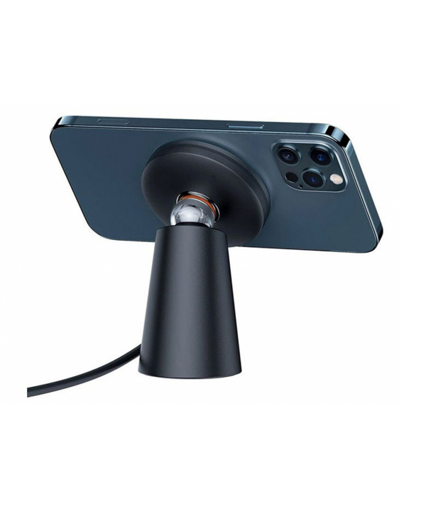 شارژر وایرلس و پایه نگهدارنده مغناطیسی بیسوس BASEUS Simple Magnetic Phone Charging Stand Wireless Charger CCJJ000001