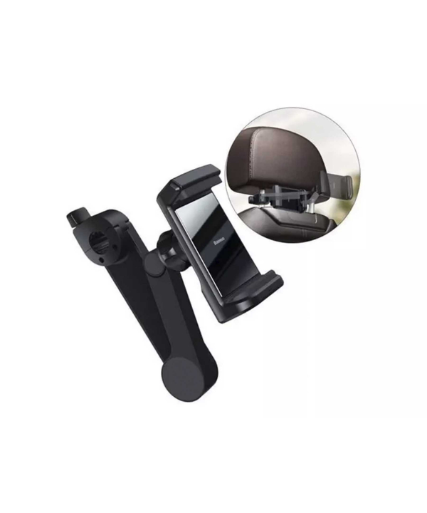 پایه نگهدارنده و شارژر وایرلس گوشی پشت صندلی خودرو Baseus Energy Storage Backseat Holder Wireless Charger