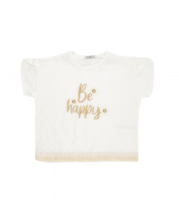 تیشرت آستین کوتاه دخترانه ملورینا مدل 8146