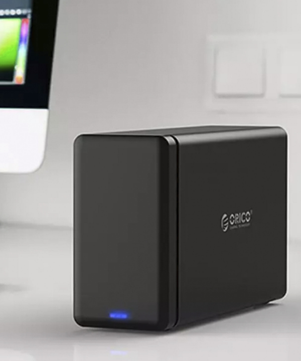 باکس هارد درایو 2.5 اینچی اوریکو ORICO NS200U3 2 Bay USB3.0 Hard Drive Enclosure