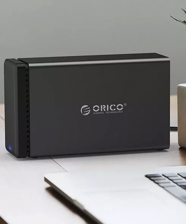 باکس هارد درایو 2.5 اینچی اوریکو ORICO NS200U3 2 Bay USB3.0 Hard Drive Enclosure
