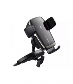 پایه نگهدارنده و شارژر وایرلس موبایل داخل خودرو جویروم Joyroom CD Slot Mount Wireless Car Charger JR-ZS248