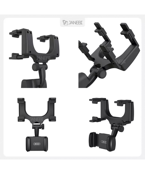پایه نگه‌دارنده موبایل آینه‌ای خودرو ایکس‌او XO car holder for rearview mirror C70