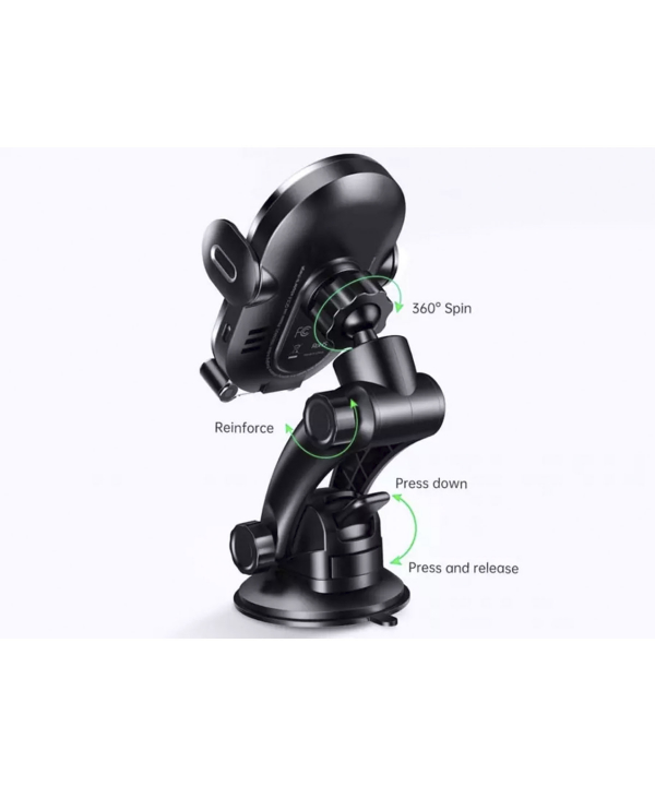 پایه نگهدارنده و شارژر بی‌سیم خودروی مک‌دودو MCDODO 15W Wireless Charger Car Mount Space Series CH-7620