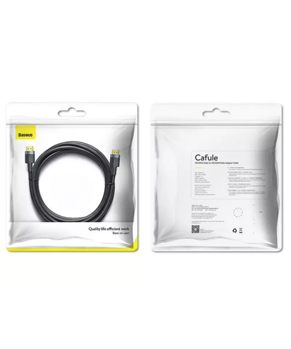 کابل اچ دی ام آی بیسوس Baseus Cafule HDMI 2.0 Cable 5M