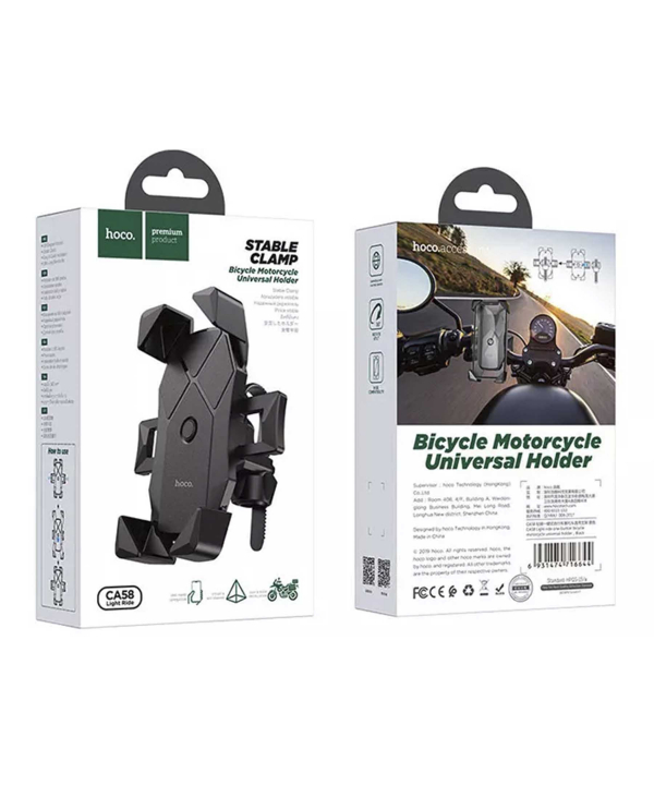 پایه نگهدارنده گوشی مخصوص دوچرخه و موتورسیکلت هوکو Hoco CA58 Bicycle Motorcycle Holder