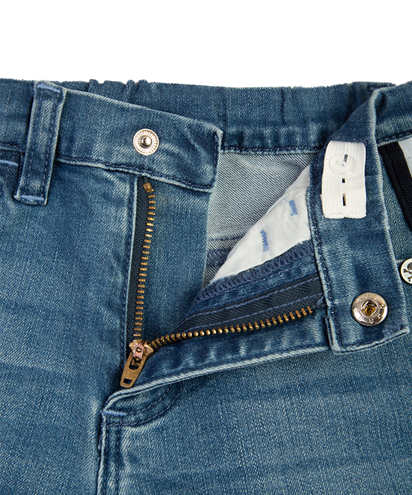 شلوار جین پسرانه کمر کشی آبی جین وست Jeanswest