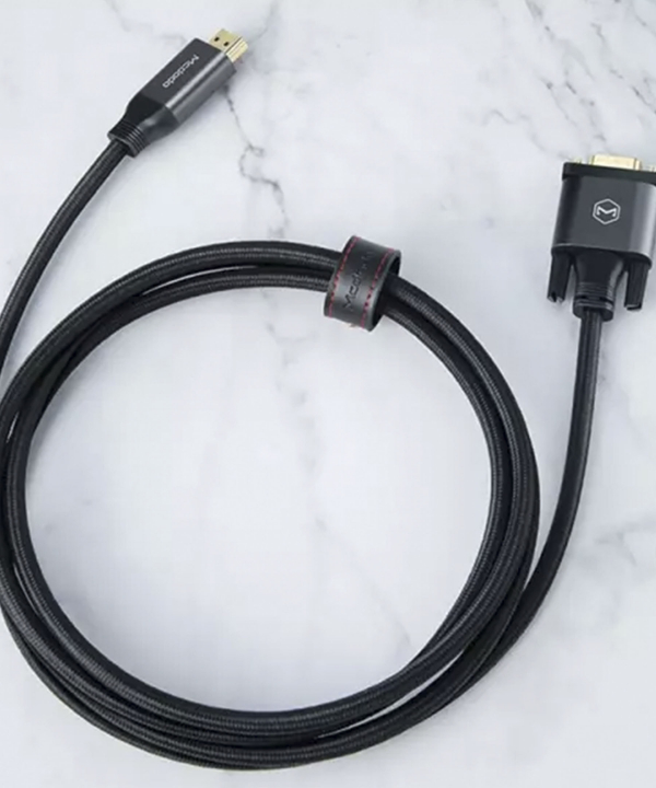 مبدل اچ دی ام آی به وی جی ای مک دودو Mcdodo CA-777 HDMI to VGA Convertor Cable 2M