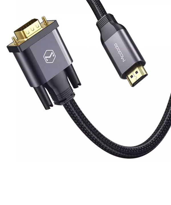 مبدل اچ دی ام آی به وی جی ای مک دودو Mcdodo CA-777 HDMI to VGA Convertor Cable 2M
