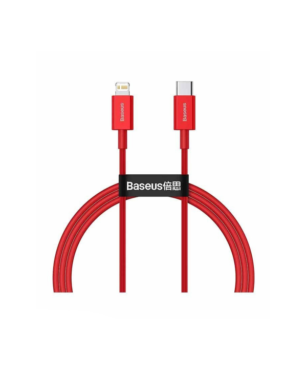 کابل شارژ سریع تایپ سی به لایتنینگ بیسوس Baseus Superior Series Type-C to iP PD 20W Fast Charging 2m