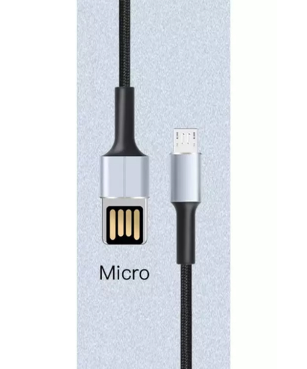 کابل شارژ سریع و انتقال داده میکرو به یواس‌بی یک متری ایکس‌او XO double side insert charging cable MICRO USB NB116