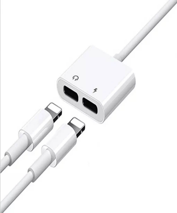 مبدل لایتنینگ به لایتنینگ و صدا جویروم Joyroom Lightning to 3.5 Jack and Lightning Audio Converter (S-Y104)