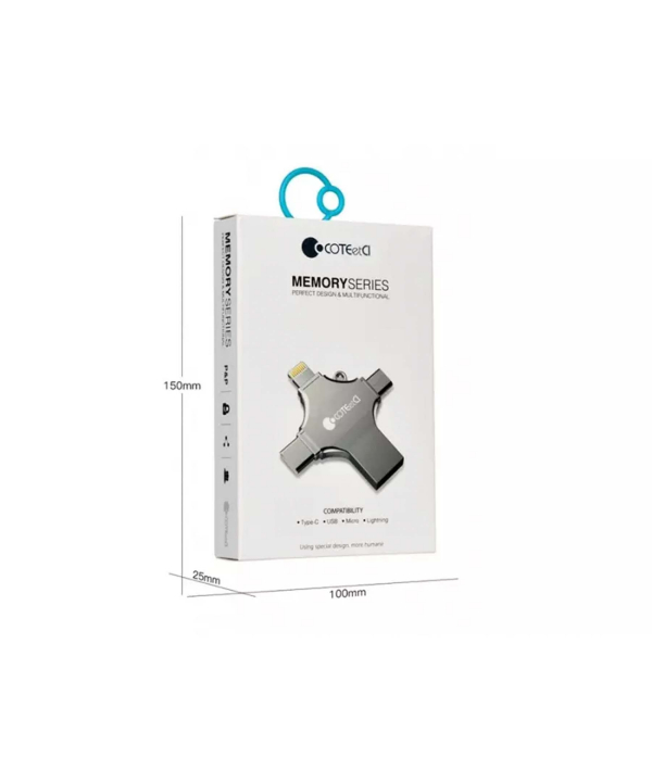 فلش مموری چند سر کوتتسی Coteetci Memory Series 64GB