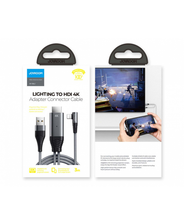 کابل لایتنینگ به اچ دی ام آی جویروم Joyroom Lightning to HDMI SY-35L1