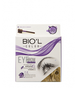 رنگ ابرو بلوند دودی روشن بیول BIO’L حجم 15 میلی لیتر شماره A8