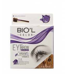 رنگ ابرو بلوند شکلاتی روشن بیول BIO’L حجم 15 میلی لیتر شماره CH8