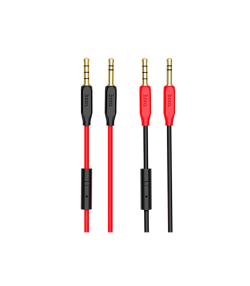 کابل صدا میکروفون دار هوکو Hoco UPA12 AUX With Mic Cable 1m