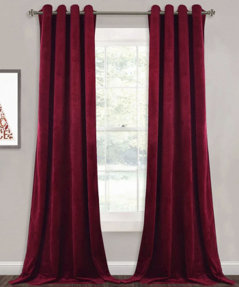 پرده مخمل کالیفرنیا سیت پیرو Sitpiro سایز 140x230 سانتی متر