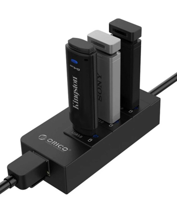 هاب اترنت و یو اس بی اوریکو Orico USB3.0 Gigabit Ethernet Adapter HR01-U3
