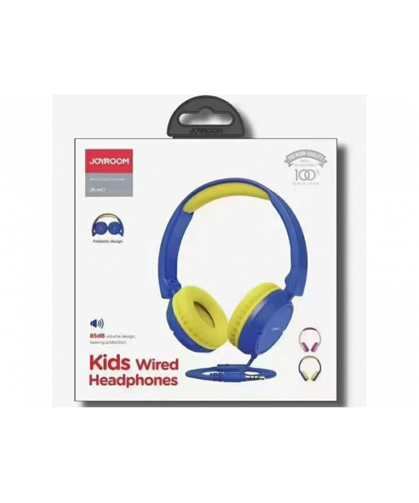 هدفون سیمی جویروم Joyroom Kids wired headphones JR-HC1