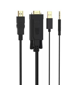 مبدل اچ دی ام آی به وی جی ای و صدا و میکرو یو اس بی اوریکو ORICO VGA/HDMI Adapter Cable XD-HTVA 5m