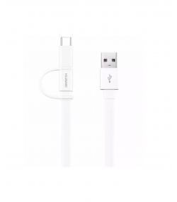 کابل شارژ و انتقال داده دو سر اصلی هواوی Huawei AP55S Micro USB And Type-C Cable