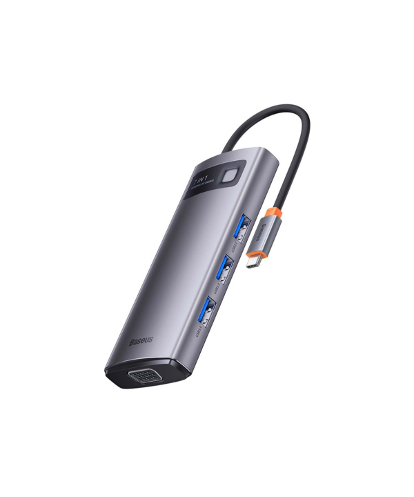هاب تایپ‌سی 7 پورت بیسوس Baseus WKWG040013 7-in-1 Multifunctional Type-C HUB