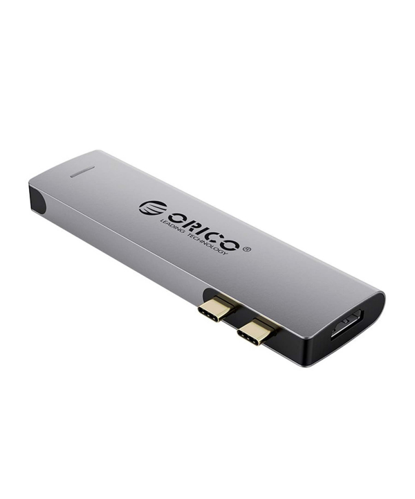 هاب آداپتور تایپ سی اوریکو ORICO 2CT-5H Type-C five-in-one multifunctional dock