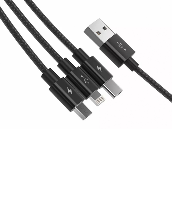 کابل شارژر سه سر اوریکو ORICO UTS-12 3 in 1 Data Cable