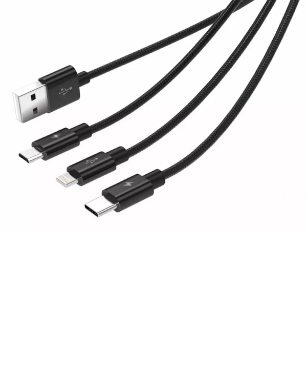کابل شارژر سه سر اوریکو ORICO UTS-12 3 in 1 Data Cable