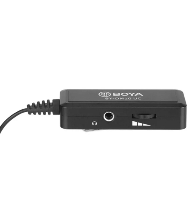 میکروفون با سیم یقه ای بویا BOYA BY-DM10 Microphone with Lightning and USB Type-A Cables