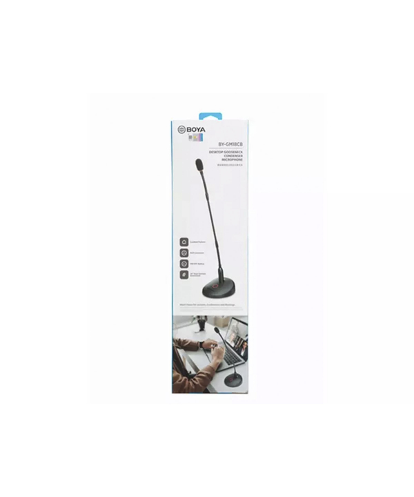 میکروفون رومیزی بویا BOYA BY-GM18CB Desktop Cardioid Gooseneck Microphone