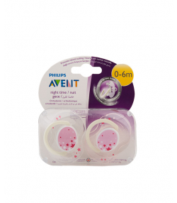 پستانک ارتودنسی نایت تایم اونت Avent مدل SCF176/28