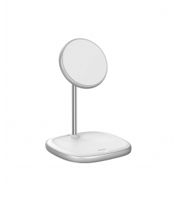 استند شارژر وایرلس بیسوس Baseus Swan Magnetic Desktop Bracket Wireless Charger