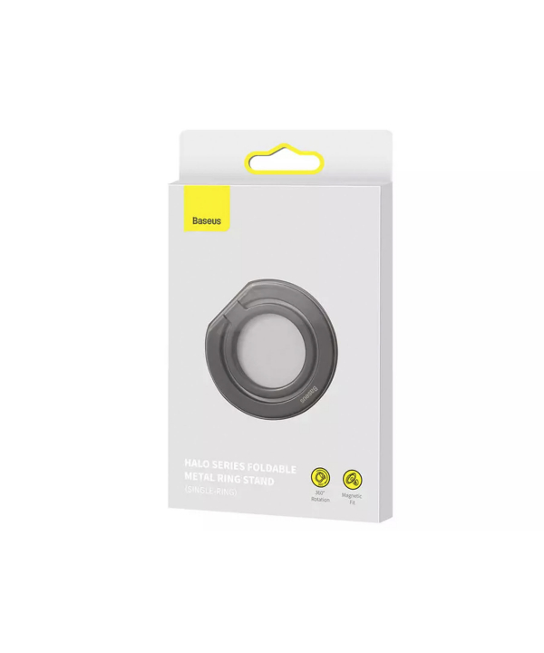 حلقه نگهدارنده مغناطیسی آیفون بیسوس Baseus Halo Series Foldable Metal Ring SUCH000013