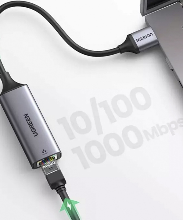 تبدیل USB 3.0 به LAN یوگرین Ugreen CM209 50922 USB 3.0 To Ethernet